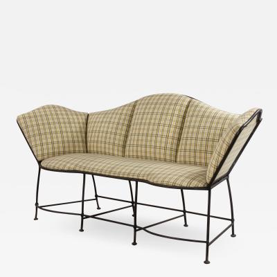 Outdoor French Provinicial Iron Loveseat
