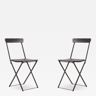 metal bistro folding chairs