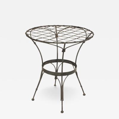 Outdoor Iron Round Caf Table