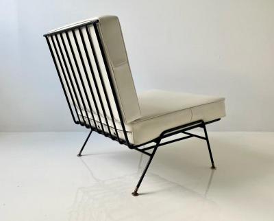 Outdoor Lounge Chair in the style of Pacific Iron Works