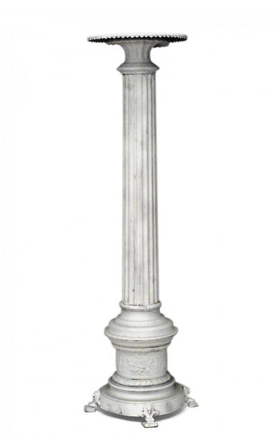 Outdoor Painted Column Pedestals