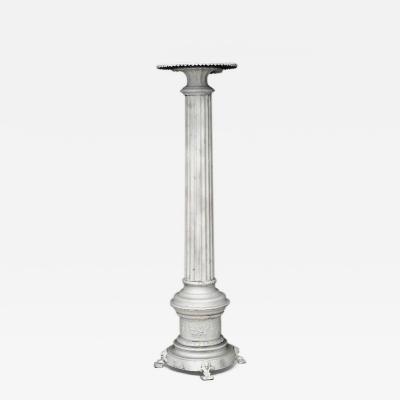 Outdoor Painted Column Pedestals