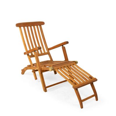 Outdoor Teak Folding Deck Chairs