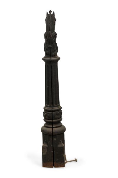 Outdoor Victorian Iron Horse Hitching Post