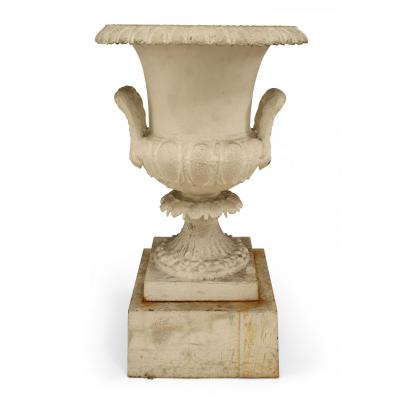 Outdoor Victorian Iron Urn
