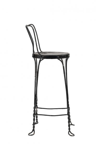 Outdoor Victorian Style Wire Bar Stools
