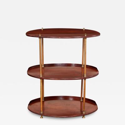 Oval Campaign Etagere