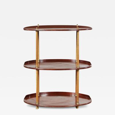 Oval Campaign Etagere