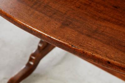 Oval Fruitwood Vineyard Table