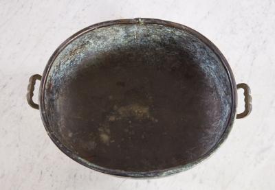 Oval Patinated Bronze Footed Georgian Jardiniere