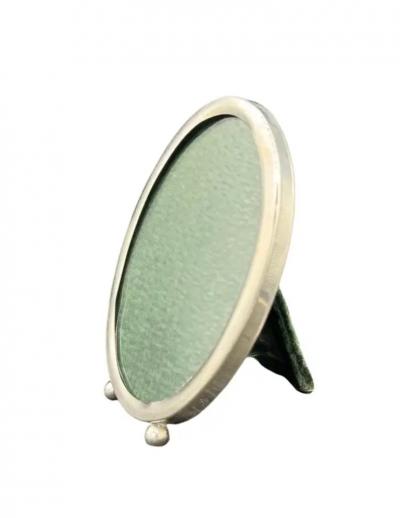 Oval Sterling Silver Picture Frame