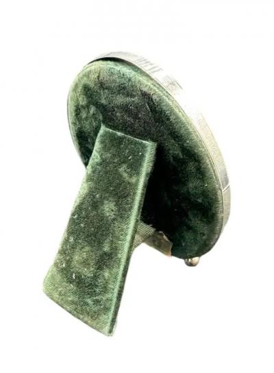 Oval Sterling Silver Picture Frame