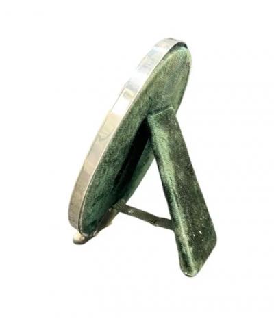 Oval Sterling Silver Picture Frame