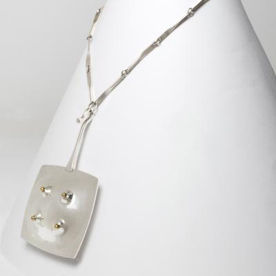 Ove Bohlin SILVER PENDANT W CHAIN IN STERLING BY OVE BOHLIN 1972