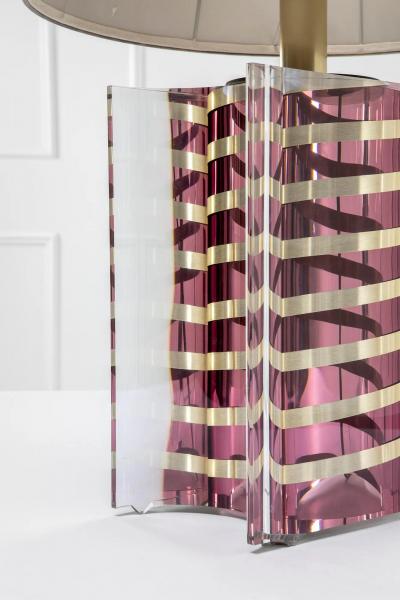 Oversize Table Lamp in Methacrylate