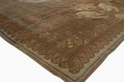 Oversized Antique French Directoire Savonnerie Carpet