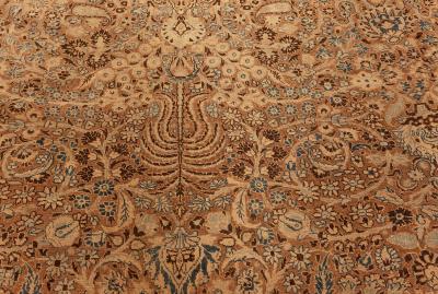 Oversized Antique Persian Khorassan Handmade Wool Rug
