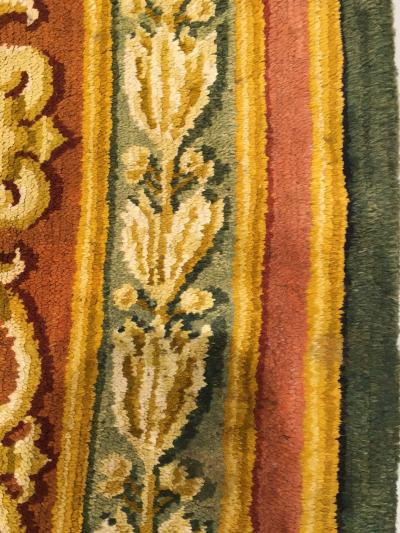 Oversized Antique Spanish Savonnerie Rug
