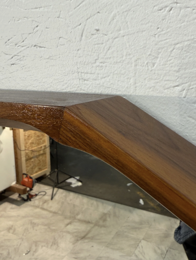 Oversized Dodecagonal Minimalist Wall Mirror 1990s