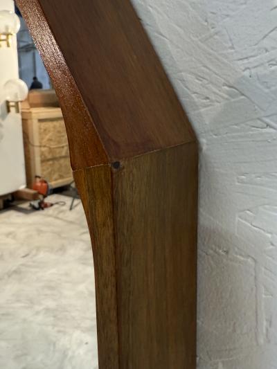 Oversized Dodecagonal Minimalist Wall Mirror 1990s Two Available 