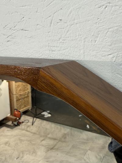 Oversized Dodecagonal Minimalist Wall Mirror 1990s Two Available 