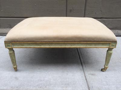 Oversized Louis XIV Style Ottoman