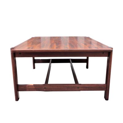 Oversized Modernist expandable coffee table