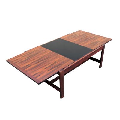 Oversized Modernist expandable coffee table