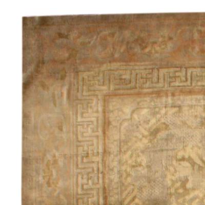 Oversized Vintage Chinese Art Deco Carpet