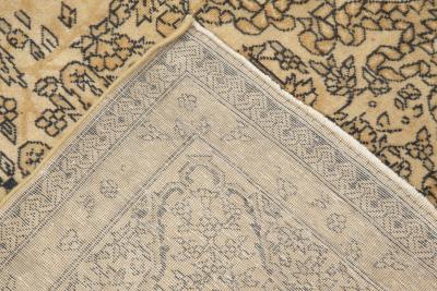 Oversized Vintage Indian Carpet Size Adjusted 