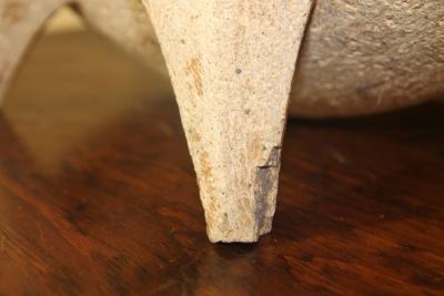 Oversized round floor vase by Ken Pick 