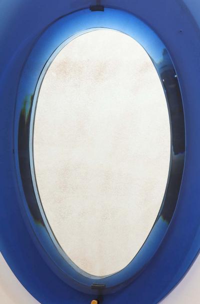 Ovoid Mirror by Max Ingrand for Fontana Arte