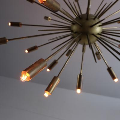 Ovoid sputniik hanging light 1950s