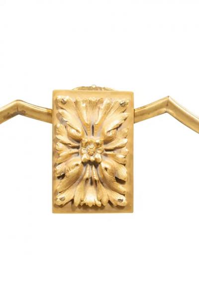 P E Guerin Bronze And Glass Coffee Table