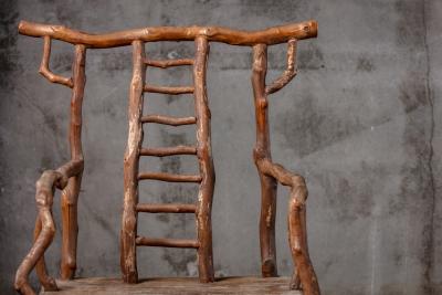 PAIR BRANCH ARMCHAIRS