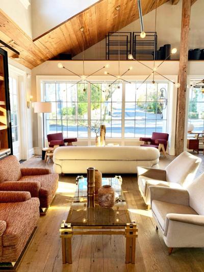 PAIR OF 1970S FRENCH LOUNGE CHAIRS IN TWEED