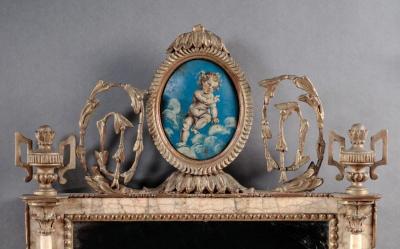 PAIR OF BILBAO LOOKING GLASSES