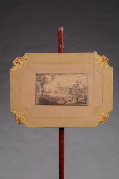 PAIR OF CLASSICAL POLESCREENS