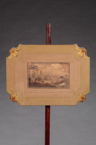 PAIR OF CLASSICAL POLESCREENS