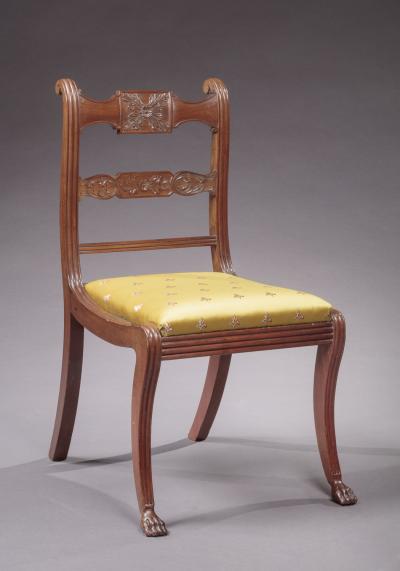 PAIR OF FEDERAL SIDE CHAIRS