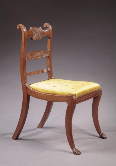 PAIR OF FEDERAL SIDE CHAIRS
