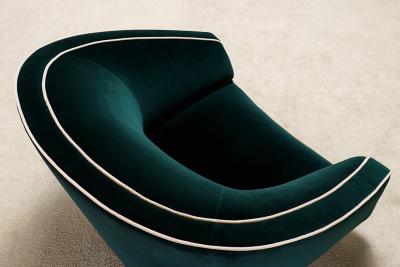 PAIR OF ITALIAN ARMCHAIRS CIRCA 1950 60