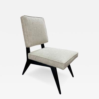 PAIR OF KAGAN STYLE SLIPPER CHAIRS