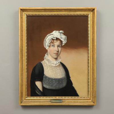 PAIR OF PORTRAITS GEORGE AND MARIA VASSAR BOOTH