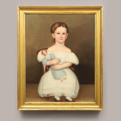 PAIR OF PORTRAITS OF DEBORAH AND ELIJAH THOMPSON