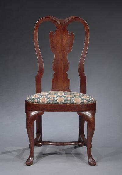 PAIR OF QUEEN ANNE SIDE CHAIRS