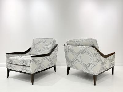 PAIR OF SCULPTURAL CHAIRS