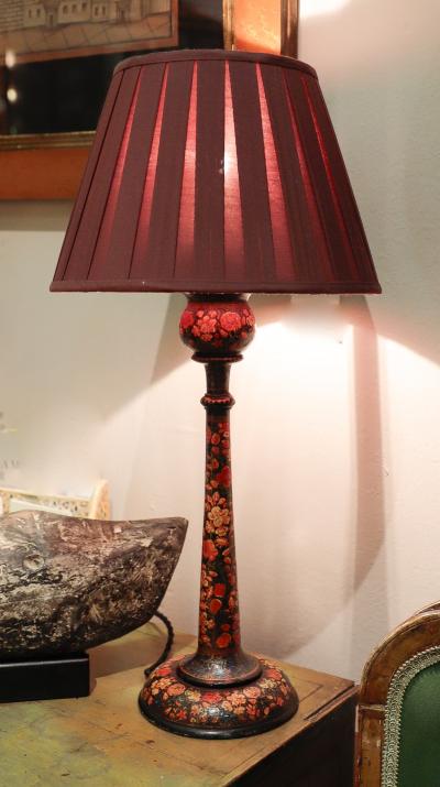 PAIR of Kashmir Table Lamps circa 1900