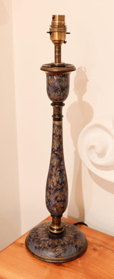 PAIR of Kashmir Table Lamps circa 1900