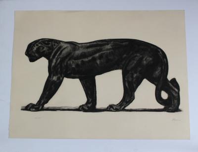 PAUL JOUVE LIMITED EDITION ETCHING BY PAUL JOUVE 52 100